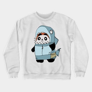 Cute Panda Crewneck Sweatshirt